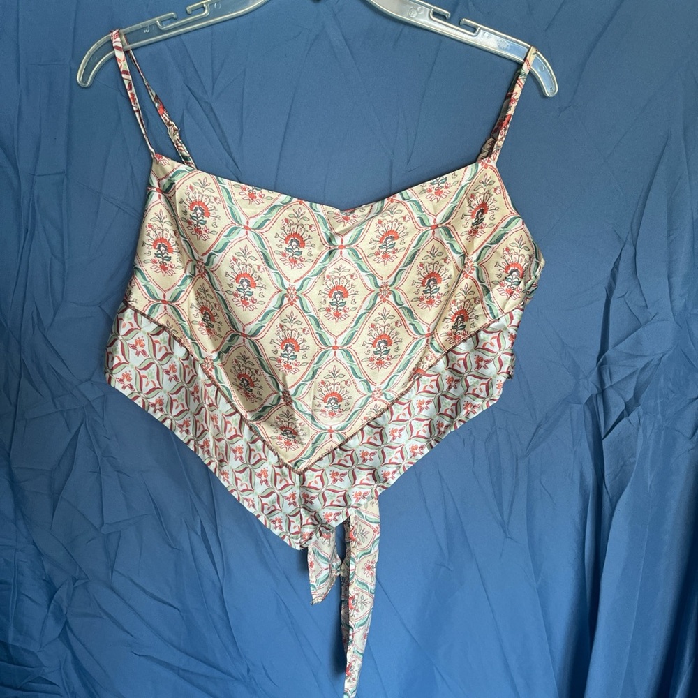 Elegant Floral Camisole Top
